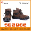High Cut Nubuck Leather Anti Static Emperor Safety Shoes